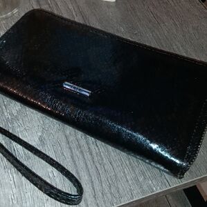 BCBG Black Clutch Sophisticated and Compact